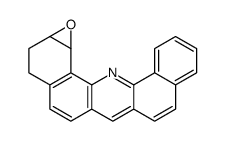 1a,2,3,13c-tetrahydrobenzo[c]oxireno[2',3':5,6]benzo[1,2-h]acridine结构式