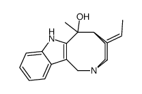 (E)-4-ethylidene-6-methyl-1,3,4,5,6,7-hexahydro-2,5-ethanoazocino[4,3-b]indol-6-ol Structure