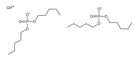 cadmium tetrapentyl bis(phosphate)结构式