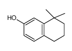 8,8-dimethyl-6,7-dihydro-5H-naphthalen-2-ol结构式