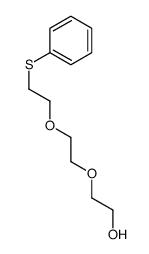 2-[2-(2-phenylsulfanylethoxy)ethoxy]ethanol结构式