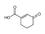 1-oxo-3,4-dihydro-2H-thiopyran-5-carboxylic acid Structure