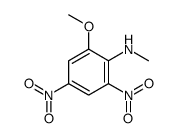 2-methoxy-N-methyl-4,6-dinitroaniline Structure