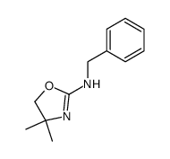 benzyl-(4,4-dimethyl-4,5-dihydro-oxazol-2-yl)-amine Structure
