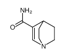 1-Azabicyclo[2.2.2]oct-2-ene-3-carboxamide(6CI,9CI) structure
