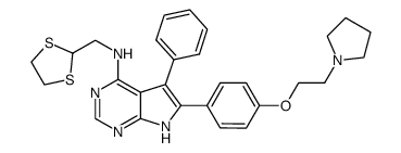 Ack1 inhibitor 37结构式