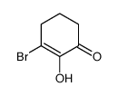 3-bromo-2-hydroxycyclohex-2-en-1-one结构式