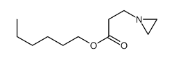 hexyl 3-(aziridin-1-yl)propanoate Structure