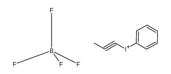 propynylphenyliodonium tetrafluoroborate结构式