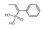 Z-1-phenyl-1-propenylphosphonic acid结构式