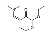 4-(dimethylamino)-1,1-diethoxybut-3-en-2-one Structure