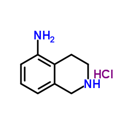 1,2,3,4-TETRAHYDROISOQUINOLIN-5-AMINE HYDROCHLORIDE structure