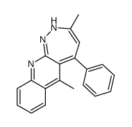 3,6-dimethyl-5-phenyl-2H-diazepino[3,4-b]quinoline结构式