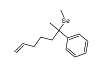 6-methylseleno-6-phenyl-1-heptene结构式