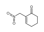 2-(nitromethyl)-cyclohex-1-ene-3-one Structure