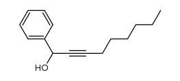 (+/-)-1-phenylnon-2-yn-1-ol结构式