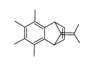 5,6,7,8-tetramethyl-9-(propan-2-ylidene)-1,4-dihydro-1,4-methanonaphthalene Structure
