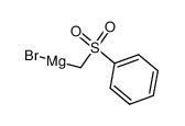 ((phenylsulfonyl)methyl)magnesium bromide Structure
