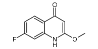 2-methoxy-7-fluoroquinolone结构式