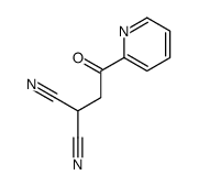 2-(2-oxo-2-pyridin-2-ylethyl)propanedinitrile Structure