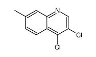 3,4-Dichloro-7-methylquinoline结构式