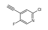 2-chloro-4-ethynyl-5-fluoropyridine structure