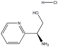 (S)-2-Amino-2-(2-pyridyl)ethanol结构式