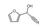 (R)-2-HYDROXY-2-(2-FURYL)ACETONITRILE结构式