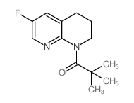 1-(6-Fluoro-3,4-dihydro-1,8-naphthyridin-1(2H)-yl)-2,2-dimethylpropan-1-one picture