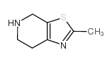 2-METHYL-4,5,6,7-TETRAHYDROTHIAZOLO[5,4-C]PYRIDINE Structure