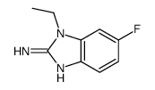 1-Ethyl-6-fluoro-1H-benzimidazol-2-amine结构式