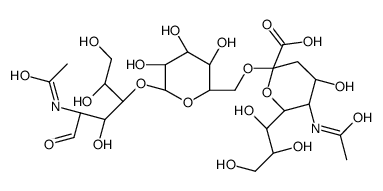 sialyl-alpha2-6-mannosyl-beta1-4-N-acetylglucosamine结构式