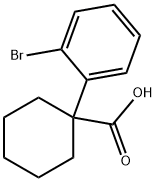 1-(2-bromophenyl)cyclohexane-1-carboxylic acid Structure