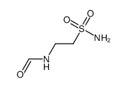 2-formamidoethylsulfonamide结构式