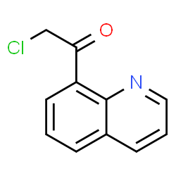 Ethanone,2-chloro-1-(8-quinolinyl)- Structure