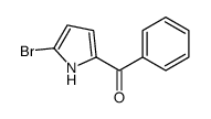 (5-bromo-1H-pyrrol-2-yl)-phenylmethanone Structure