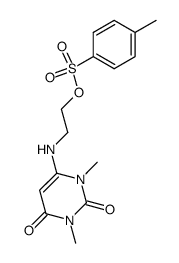 2-((1,3-Dimethyl-2,6-dioxo-1,2,3,6-tetrahydropyrimidin-4-yl)amino)ethyl 4-methylbenzenesulfonate picture