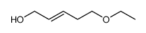 (E)-5-ethoxypent-2-en-1-ol Structure