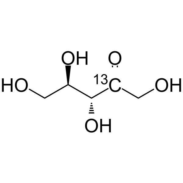 D-Ribulose-13C-1结构式