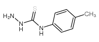 4-(4-methylphenyl)-3-thiosemicarbazide Structure