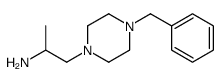 1-(4-benzylpiperazin-1-yl)propan-2-amine结构式