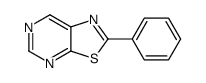 2-Phenylthiazolo[5,4-d]pyrimidine结构式
