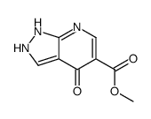 Methyl 4-hydroxy-1H-pyrazolo[3,4-b]pyridine-5-carboxylate Structure