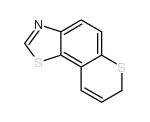 7H-Thiopyrano[2,3-g]benzothiazole(8CI) structure