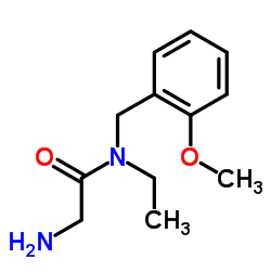 N-Ethyl-N-(2-methoxybenzyl)glycinamide Structure