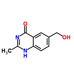 6-(Hydroxymethyl)-2-methylquinazolin-4(1H)-one Structure