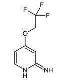 4-(2,2,2-trifluoroethoxy)pyridin-2-amine结构式