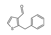 2-benzylthiophene-3-carbaldehyde结构式