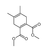 dimethyl 4,5-dimethylcyclohexa-1,4-diene-1,2-dicarboxylate Structure