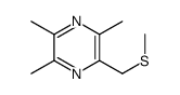 Pyrazine, trimethyl[(methylthio)methyl]- (9CI) Structure